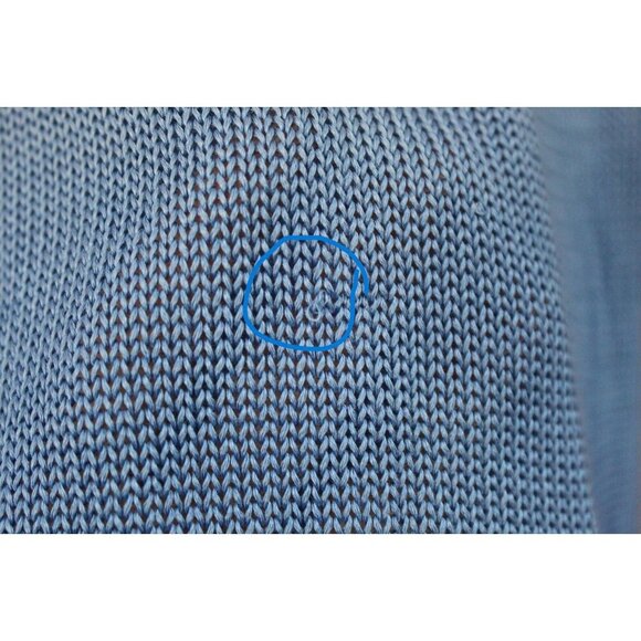 Talbots Sweater Size Small Gradient Blue Sweater Long Sleeve Pullover Tencel - Picture 4 of 7